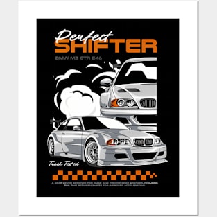 Gtr E46 Perfect Shifter Posters and Art